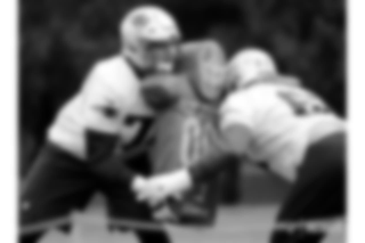 Cole Croston and Joe Thuney