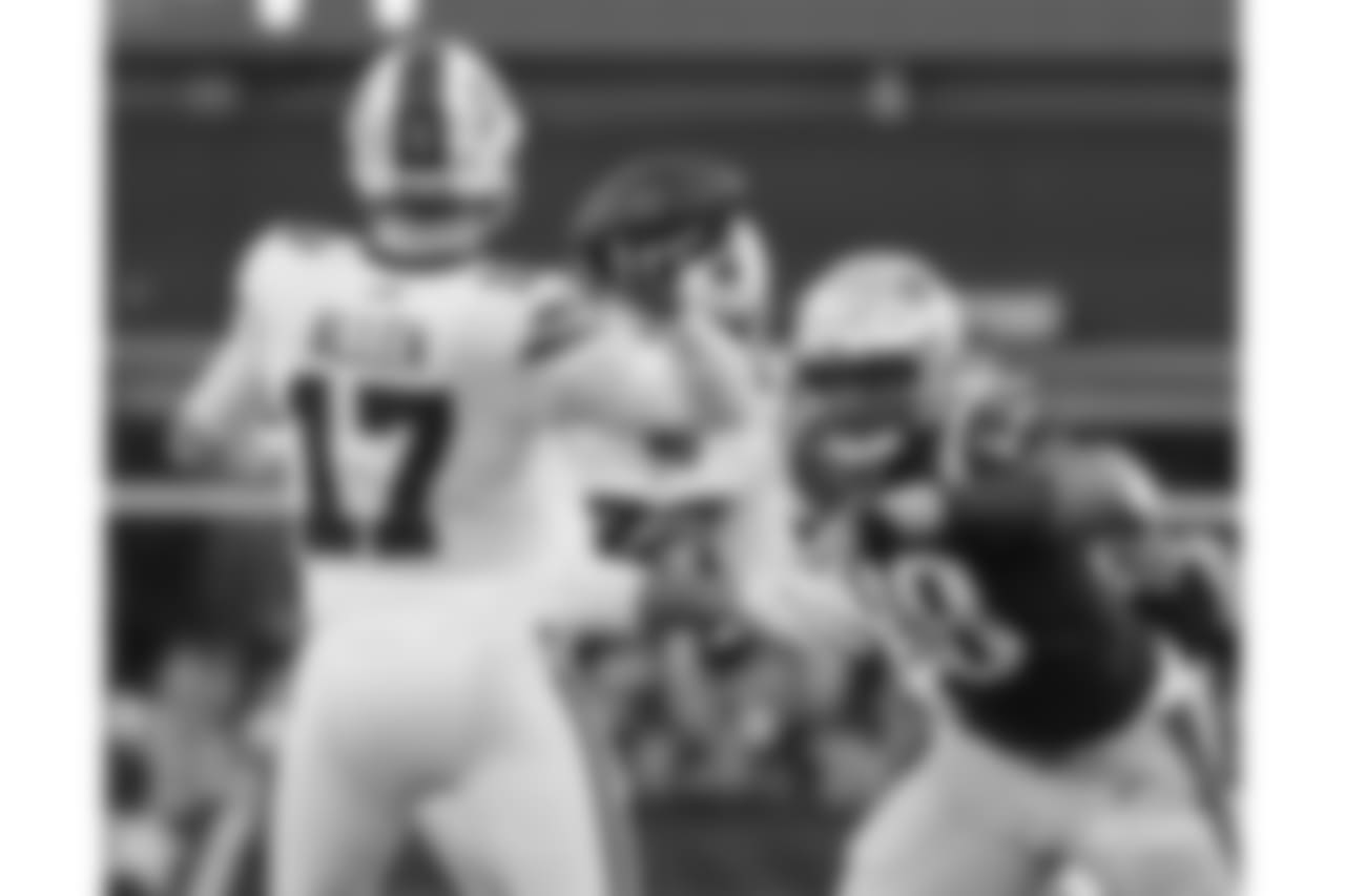 Josh Allen and Trey Flowers