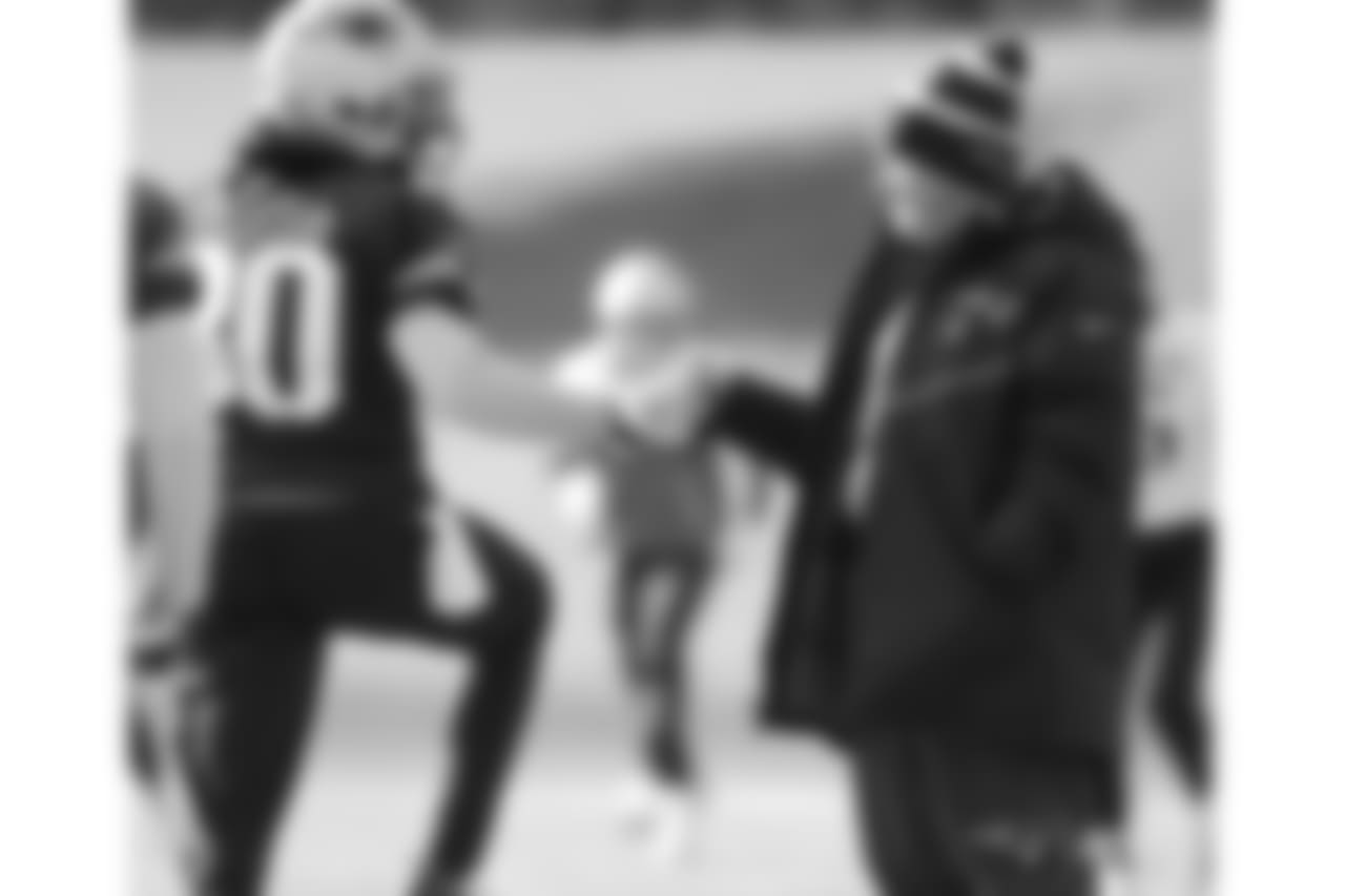 Jason McCourty and Bill Belichick