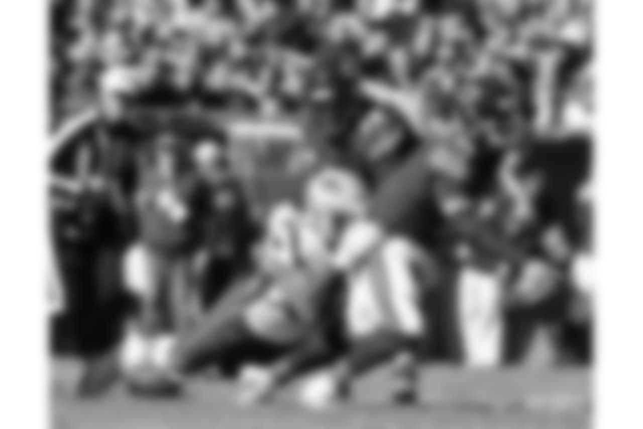 Deatrich Wise Jr. and Mitchell Trubisky