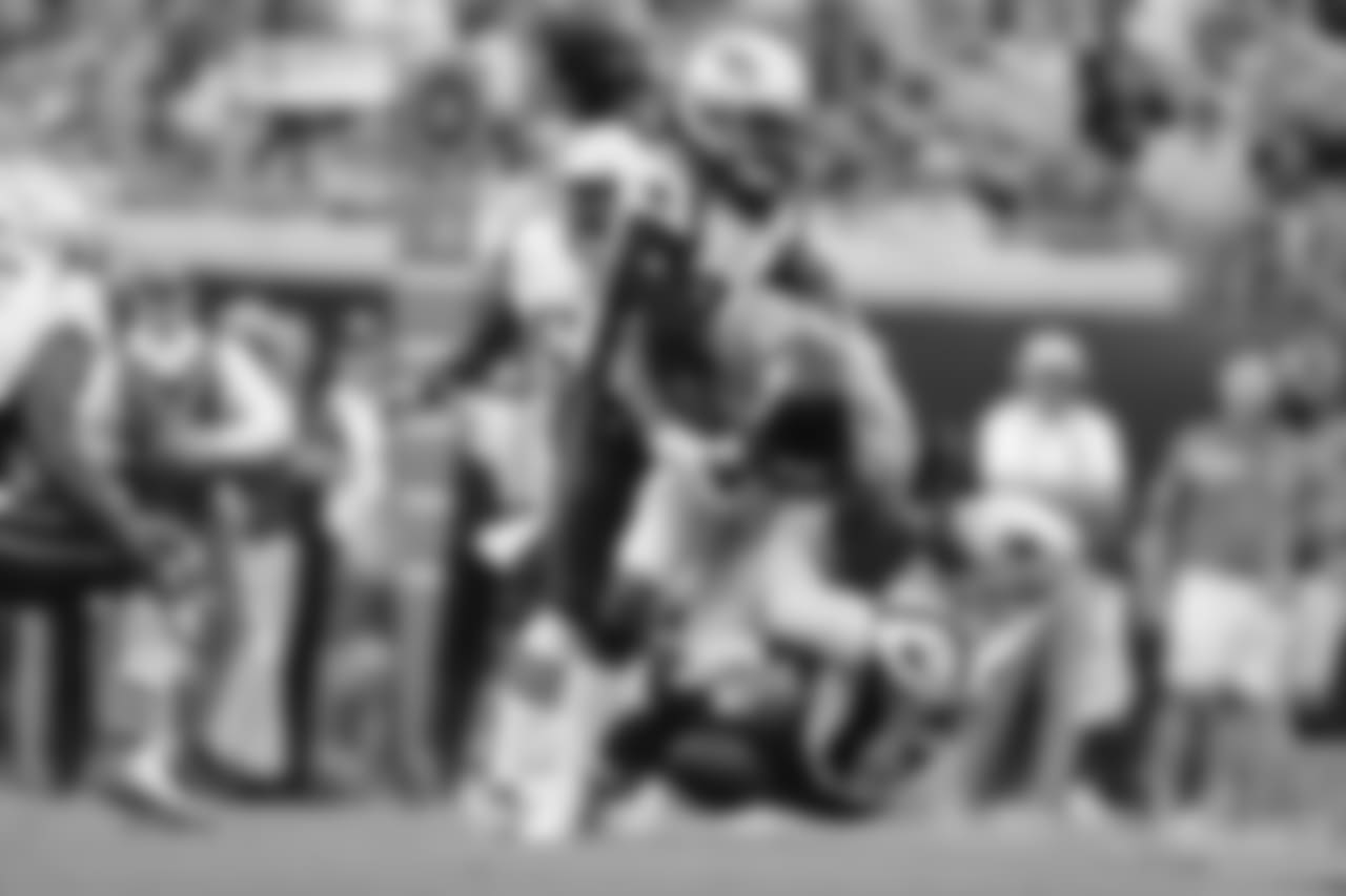 Stephon Gilmore, Elandon Roberts and DJ Chark