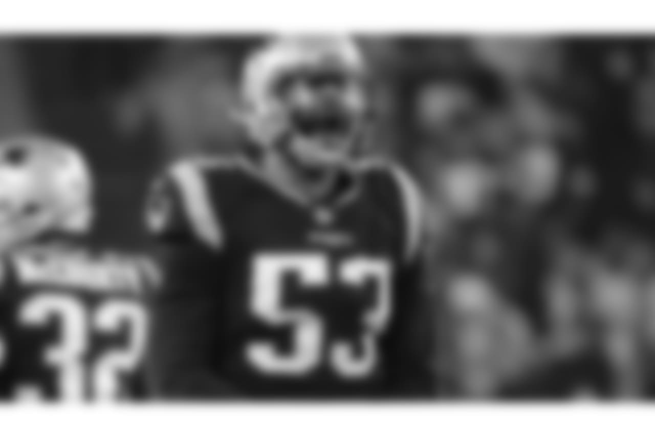 Kyle Van Noy – Arguably New England’s best, most versatile defender this season, Van Noy will be in the spotlight trying to stop rookie quarterback Josh Allen’s dangerous scrambles. Allen is far from refined right now, but his school-yard style is the best the Buffalo offense has to offer against Van Noy and Co.