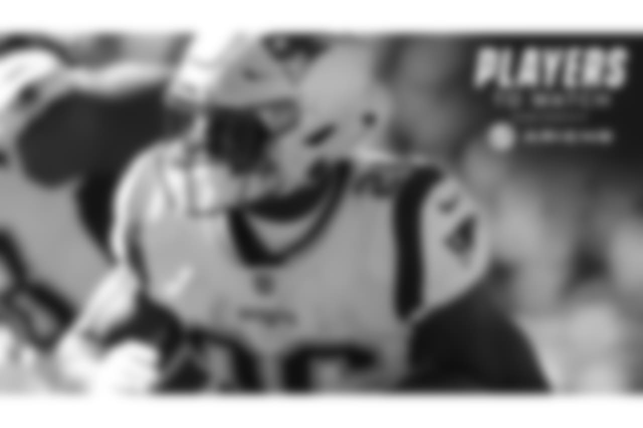 Sony Michel, RB – According to ESPN, the rookie running back will return to action against Tennessee after missing two-plus games to a knee injury. Michel will hopefully work his way back into action against a middle-of-the-pack Titans run defense, looking to get back to the roll he was on prior to the injury.