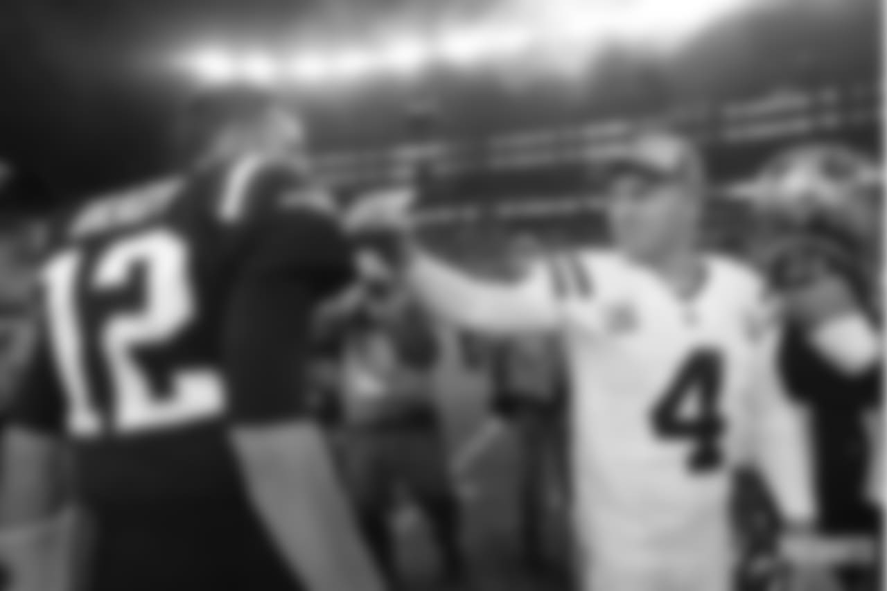 Tom Brady and Adam Vinatieri