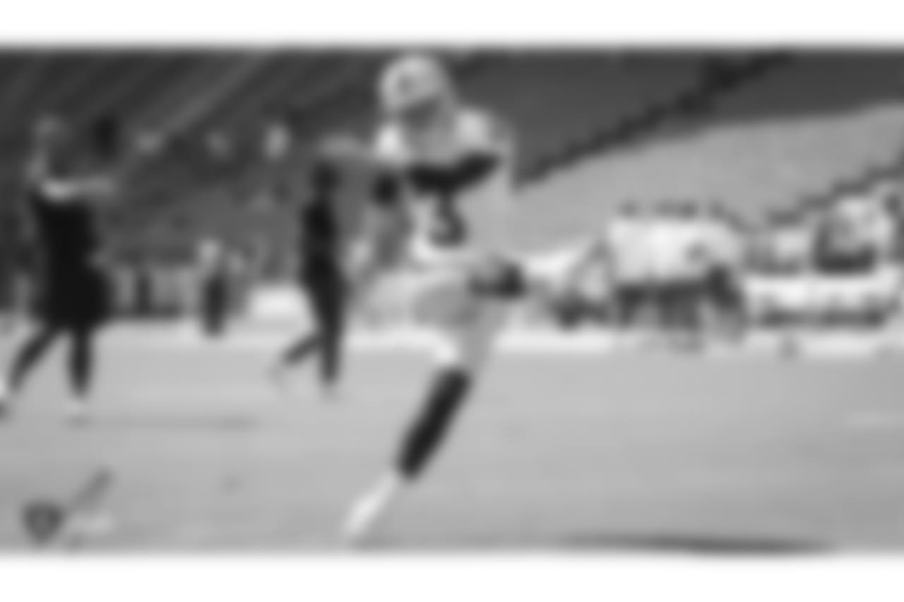 The Oakland Raiders regular season game against the Los Angeles Chargers at StubHub Center, Sunday, October 7, 2018, in Carson, California.