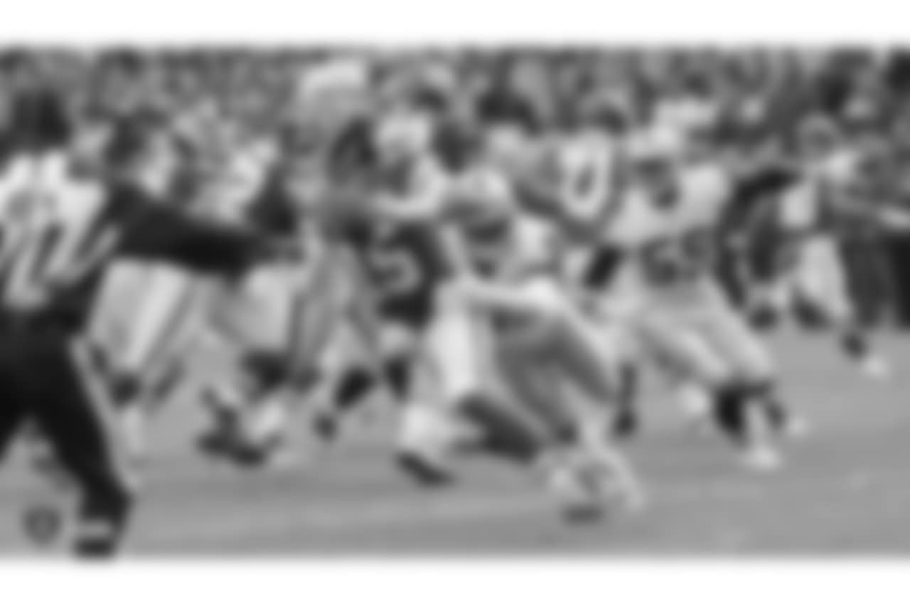 The Oakland Raiders regular season game against the Kansas City Chiefs at Arrowhead Stadium, Sunday, December 30, 2018, in Kansas City, Missouri.