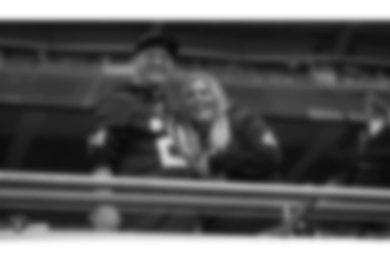 The Oakland Raiders regular season game against the Seattle Seahawks at Wembley Stadium, Sunday, October 14, 2018, in London, England.
