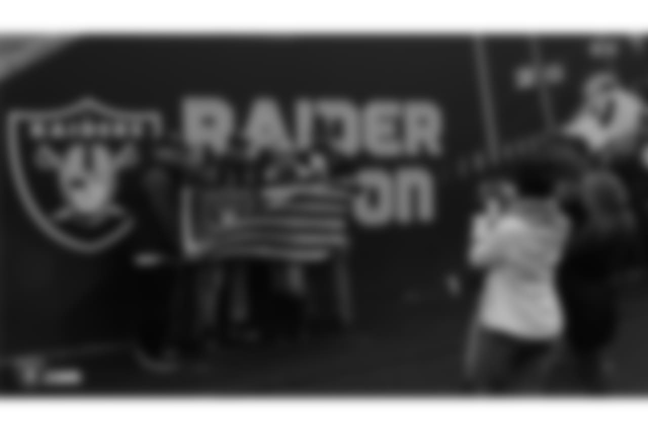 The Oakland Raiders regular season game against the Seattle Seahawks at Wembley Stadium, Sunday, October 14, 2018, in London, England.