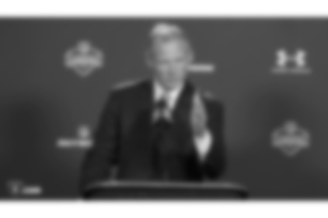 See photos of new Raiders GM Mike Mayock from his time serving as an Emmy-nominated analyst and draft expert for NFL Network since 2004.