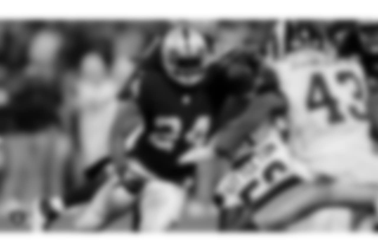 The Oakland Raiders regular season game against the Los Angeles Rams at Oakland-Alameda County Coliseum, Monday, September 10, 2018, in Oakland, California.