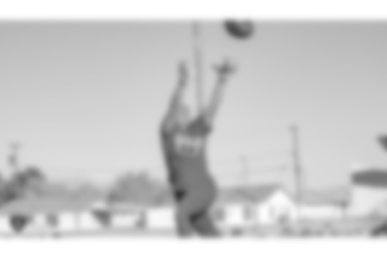 The Raiders Foundation, in partnership with the USO Las Vegas, hosts a fun event for current military members and their spouses to compete in a 6 event combine to fundraise for the USO Las Vegas at the Warrior Fitness Center at Nellis Air Force Base, Saturday, November 10, 2018, in Las Vegas, Nevada.