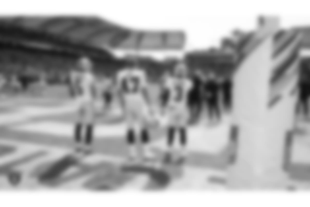 The Oakland Raiders regular season game against the Los Angeles Chargers at StubHub Center, Sunday, October 7, 2018, in Carson, California.