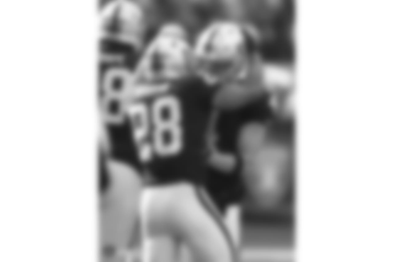 The Oakland Raiders regular season game against the Pittsburgh Steelers at Oakland-Alameda County Coliseum, Sunday, December 9, 2018, in Alameda, California. The Raiders won 24-21.