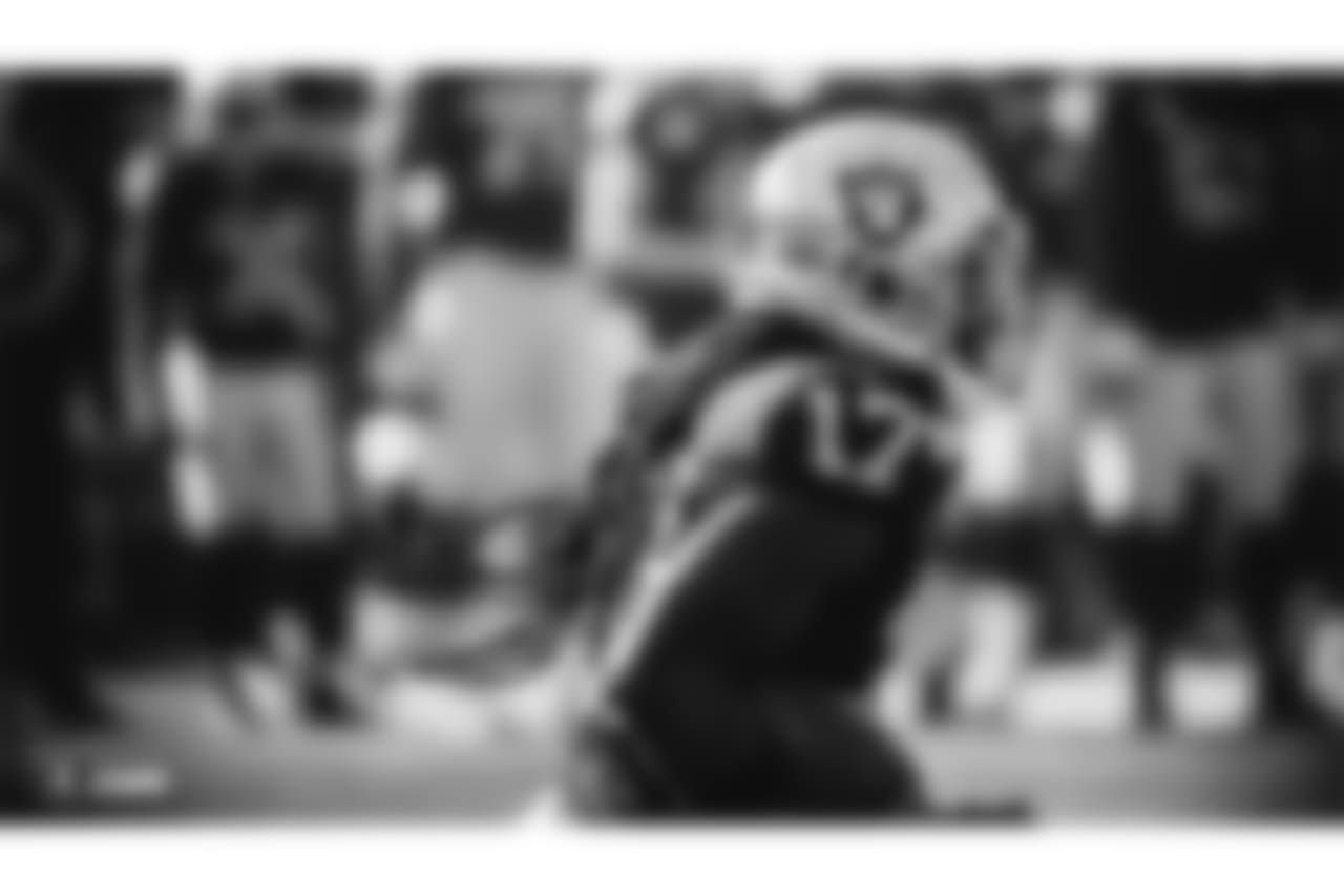 The Oakland Raiders regular season game against the Los Angeles Chargers at Oakland-Alameda County Coliseum, Sunday, November 11, 2018, in Oakland, California.