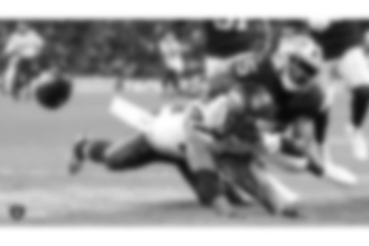 The Oakland Raiders regular season game against the Seattle Seahawks at Wembley Stadium, Sunday, October 14, 2018, in London, England.