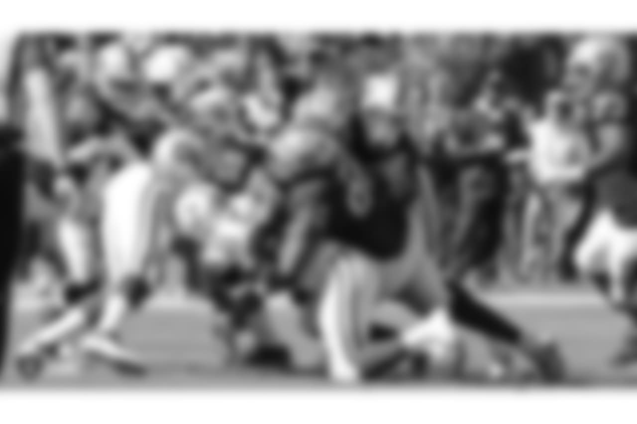 The Oakland Raiders regular season game against the Indianapolis Colts at Oakland-Alameda County Coliseum, Sunday, October 28, 2018, in Oakland, California.