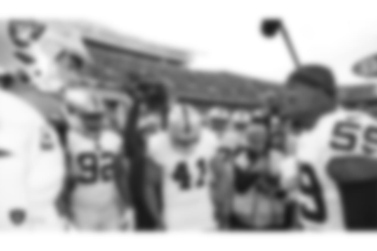 The Oakland Raiders regular season game against the Kansas City Chiefs at Arrowhead Stadium, Sunday, December 30, 2018, in Kansas City, Missouri.