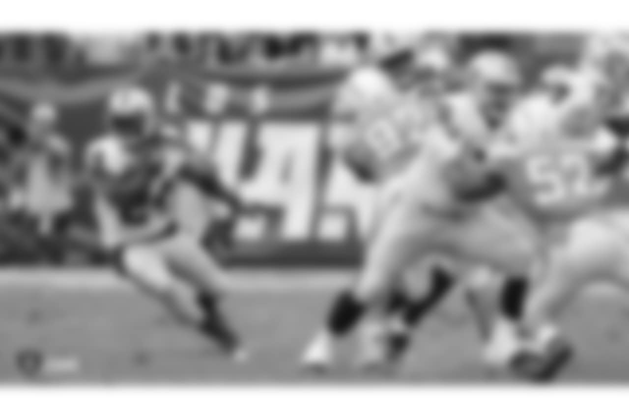Road game at the Los Angeles Chargers. Last meeting in Los Angeles: October 7, 2018 – Raiders 10, Chargers 26