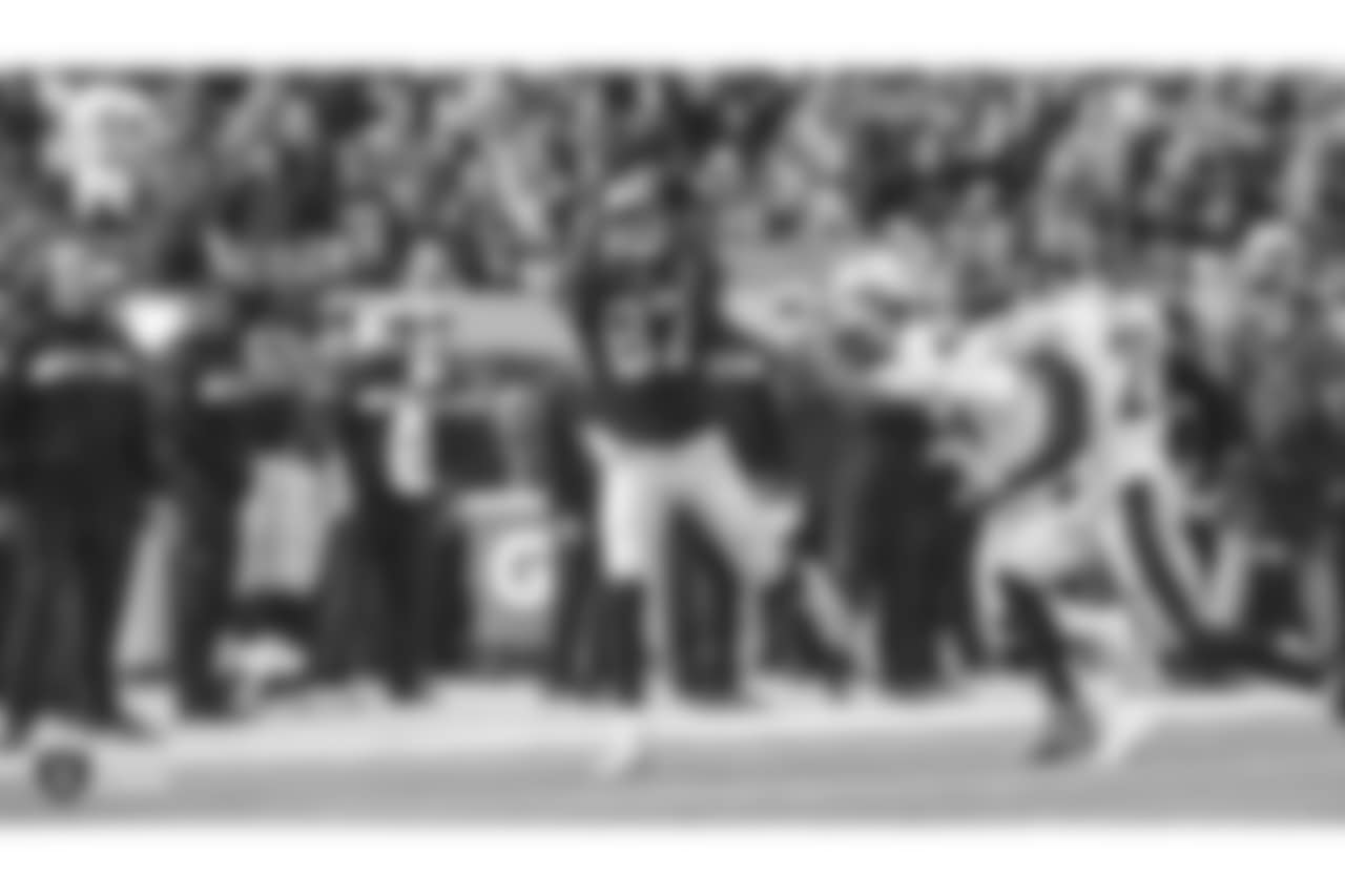 The Oakland Raiders regular season game against the Pittsburgh Steelers at Oakland-Alameda County Coliseum, Sunday, December 9, 2018, in Alameda, California. The Raiders won 24-21.