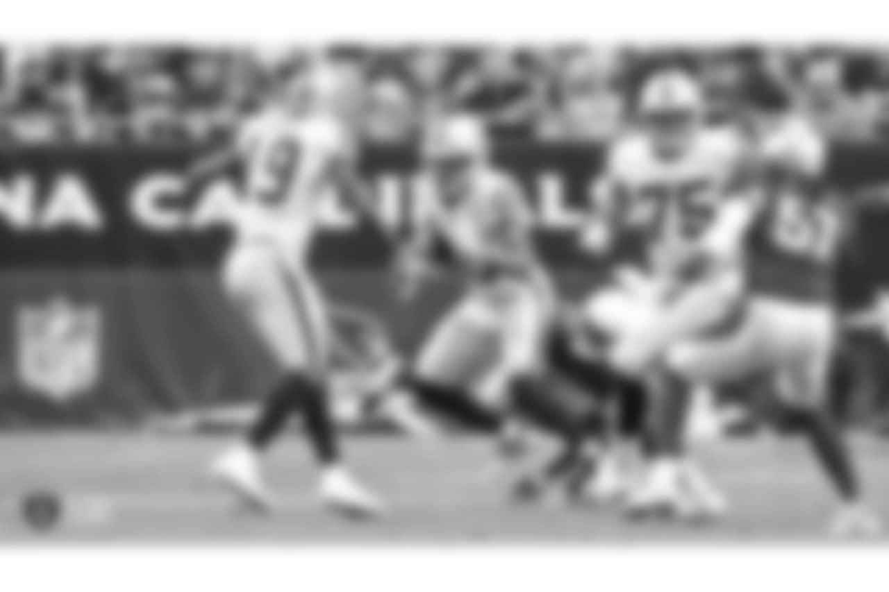 The Oakland Raiders regular season game against the Arizona Cardinals at State Farm Stadium, Sunday, November 18, 2018, in Glendale, Arizona.