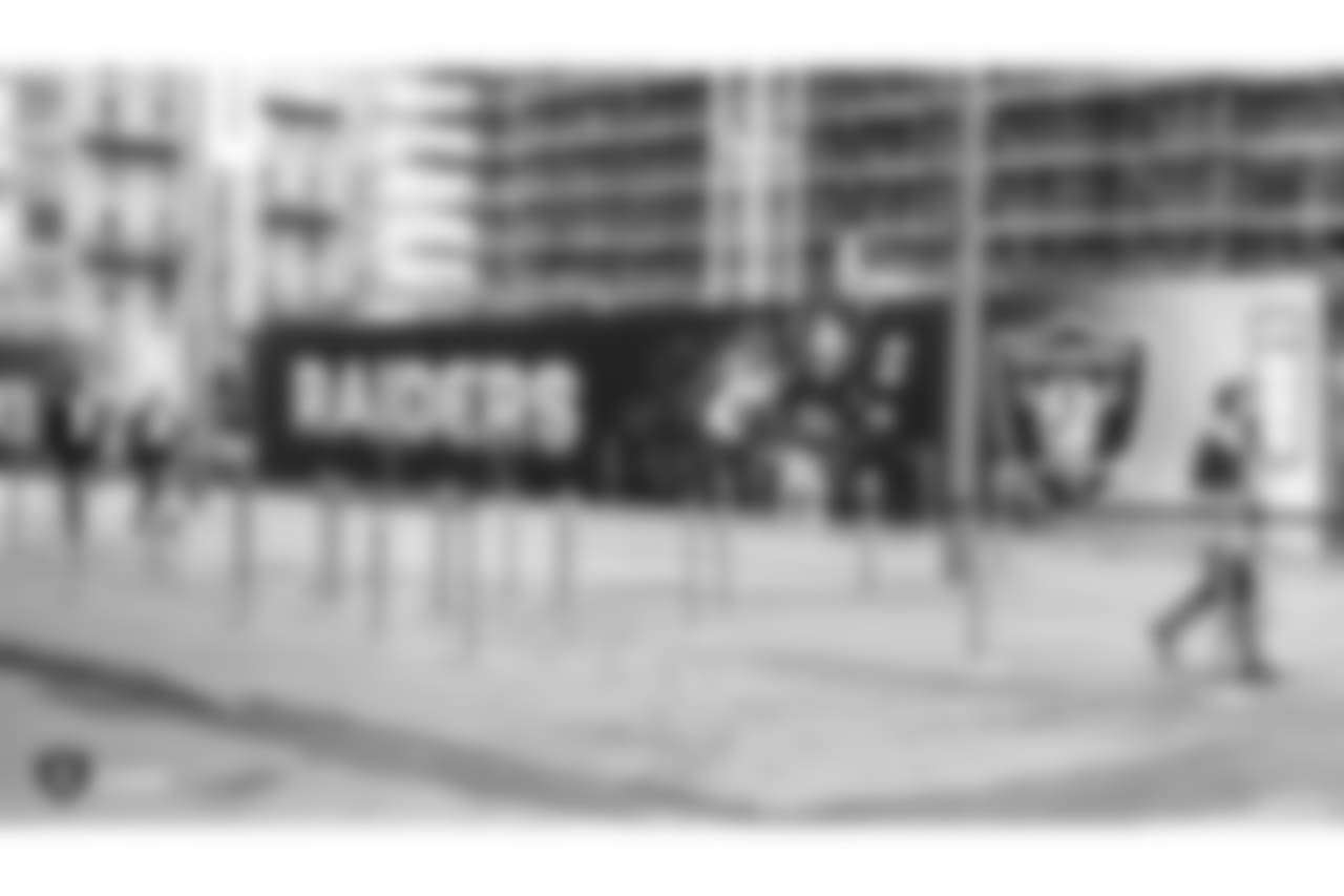 The Oakland Raiders regular season game against the Seattle Seahawks at Wembley Stadium, Sunday, October 14, 2018, in London, England.
