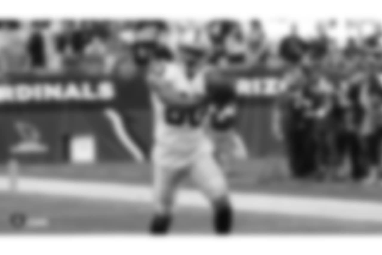 The Oakland Raiders regular season game against the Arizona Cardinals at State Farm Stadium, Sunday, November 18, 2018, in Glendale, Arizona.