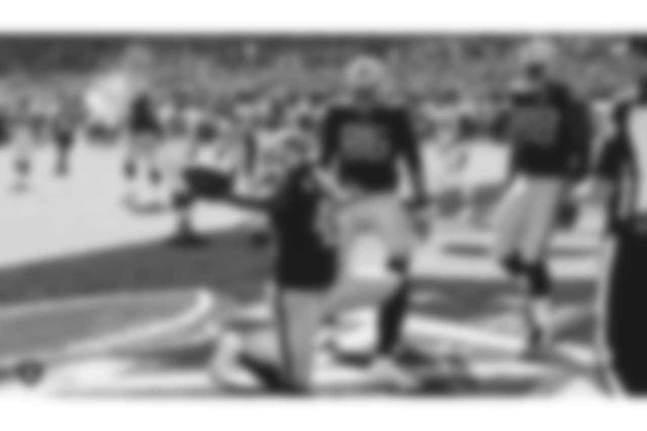 A series of photos from past contests between the Raiders and Broncos leading up to their last matchup in Week 2 of the 2018 season, which the Raiders lost 20-19.