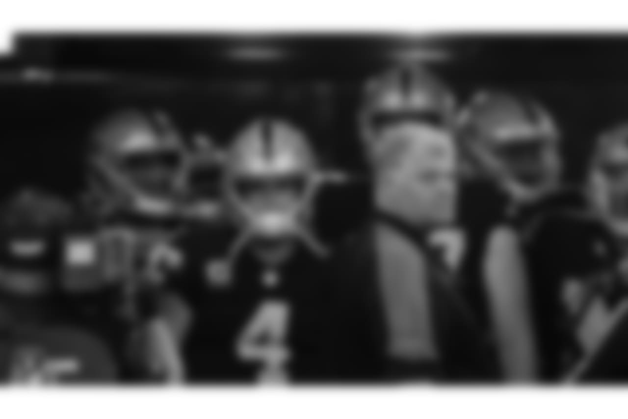 The Oakland Raiders regular season game against the Los Angeles Rams at Oakland-Alameda County Coliseum, Monday, September 10, 2018, in Oakland, California. The Oakland Raiders lost 33-13.