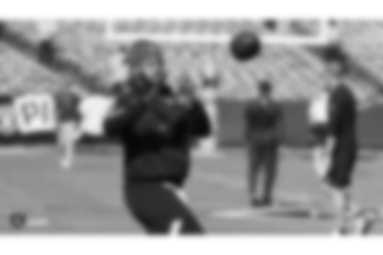 The Oakland Raiders regular season game against the Los Angeles Chargers at Oakland-Alameda County Coliseum, Sunday, November 11, 2018, in Oakland, California.