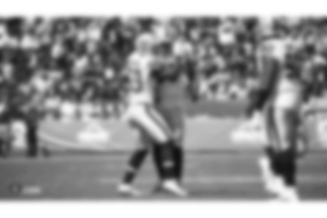 The Oakland Raiders regular season game against the Los Angeles Chargers at StubHub Center, Sunday, October 7, 2018, in Carson, California.