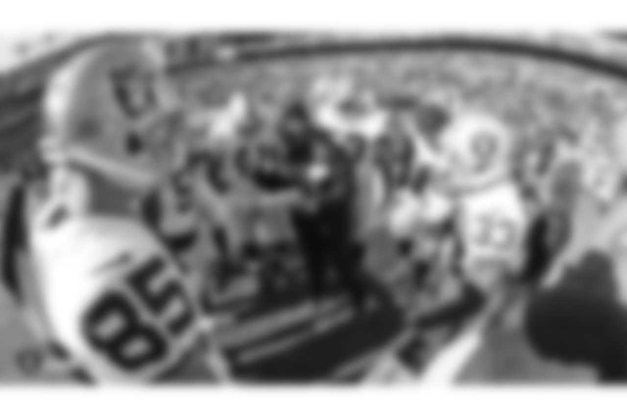 The Oakland Raiders regular season game against the Baltimore Ravens at M&T Bank Stadium, Sunday, November 25, 2018, in Baltimore, Maryland.
