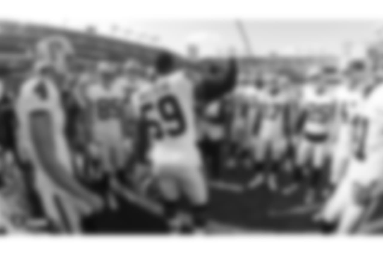 The Oakland Raiders regular season game against the Baltimore Ravens at M&T Bank Stadium, Sunday, November 25, 2018, in Baltimore, Maryland.