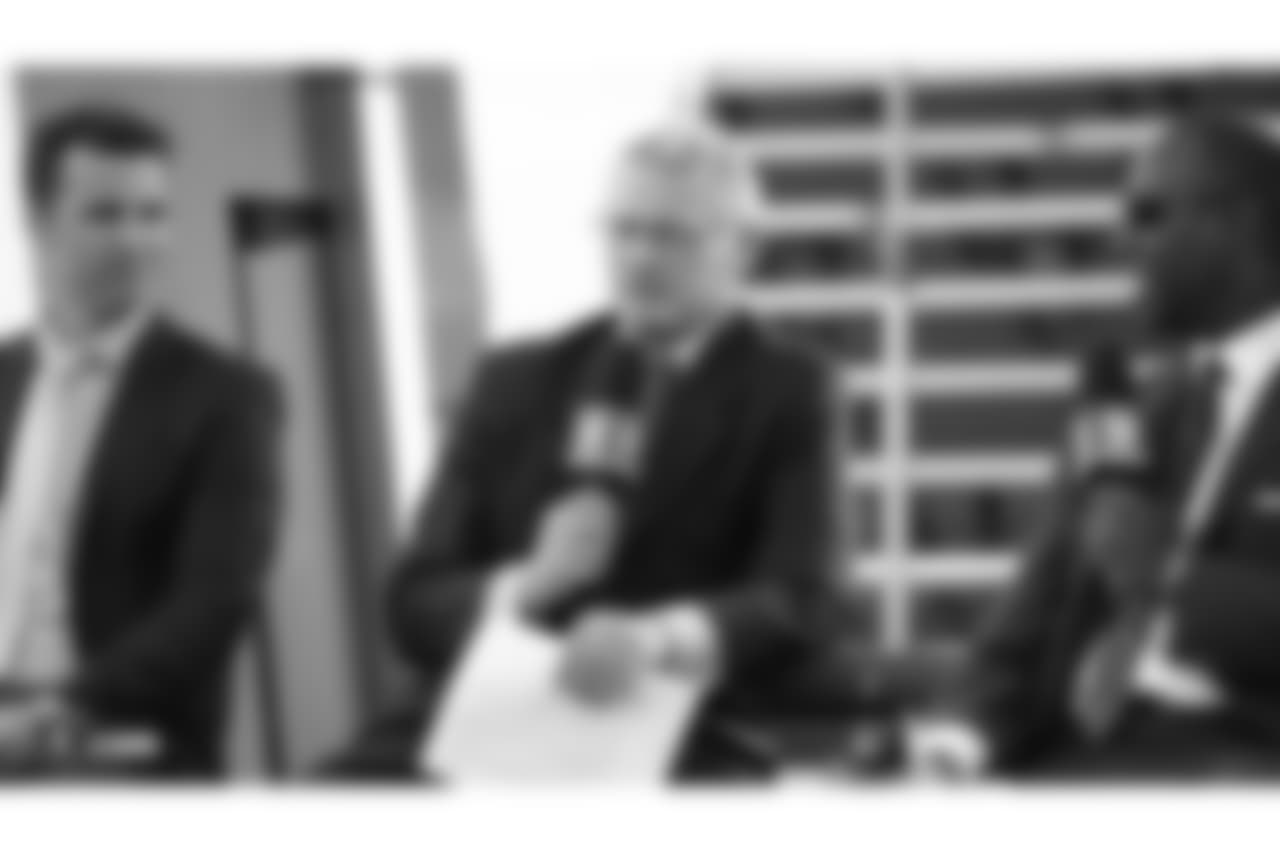 See photos of new Raiders GM Mike Mayock from his time serving as an Emmy-nominated analyst and draft expert for NFL Network since 2004.