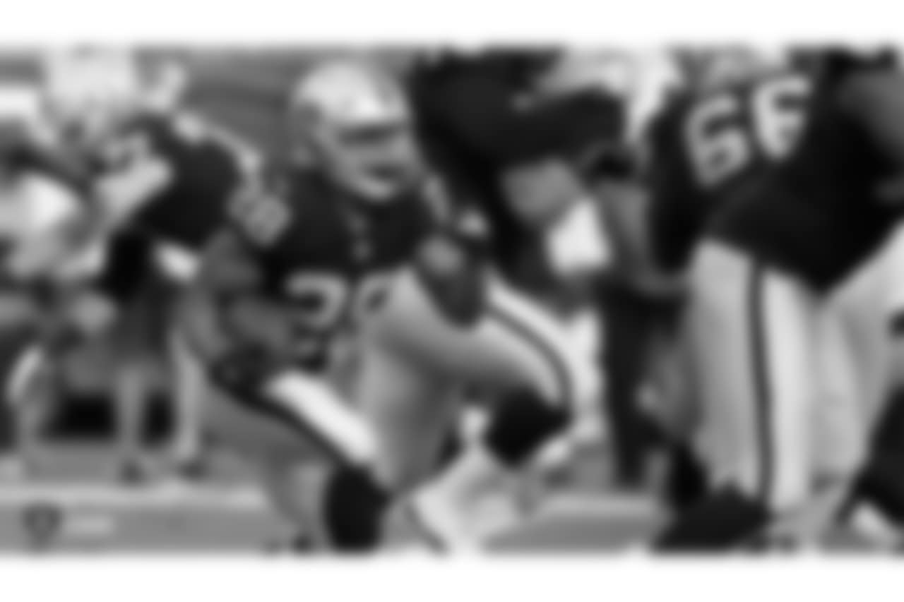 The Oakland Raiders regular season game against the Pittsburgh Steelers at Oakland-Alameda County Coliseum, Sunday, December 9, 2018, in Alameda, California. The Raiders won 24-21.