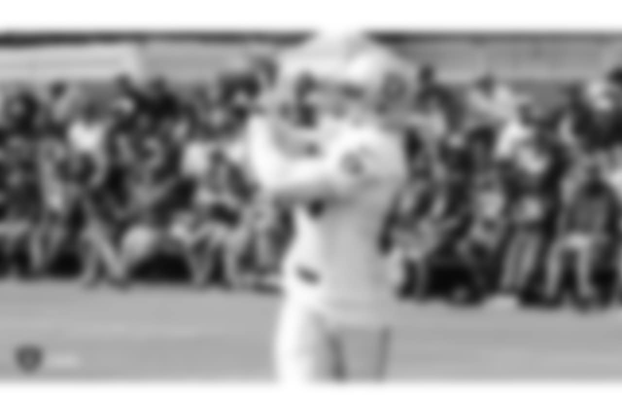 Oakland Raiders wide receiver Amari Cooper (89) on the field for practice at 2018 Training Camp at The Oakland Raiders Napa Valley Training Complex, Friday, August 3, 2018, in Napa, California.