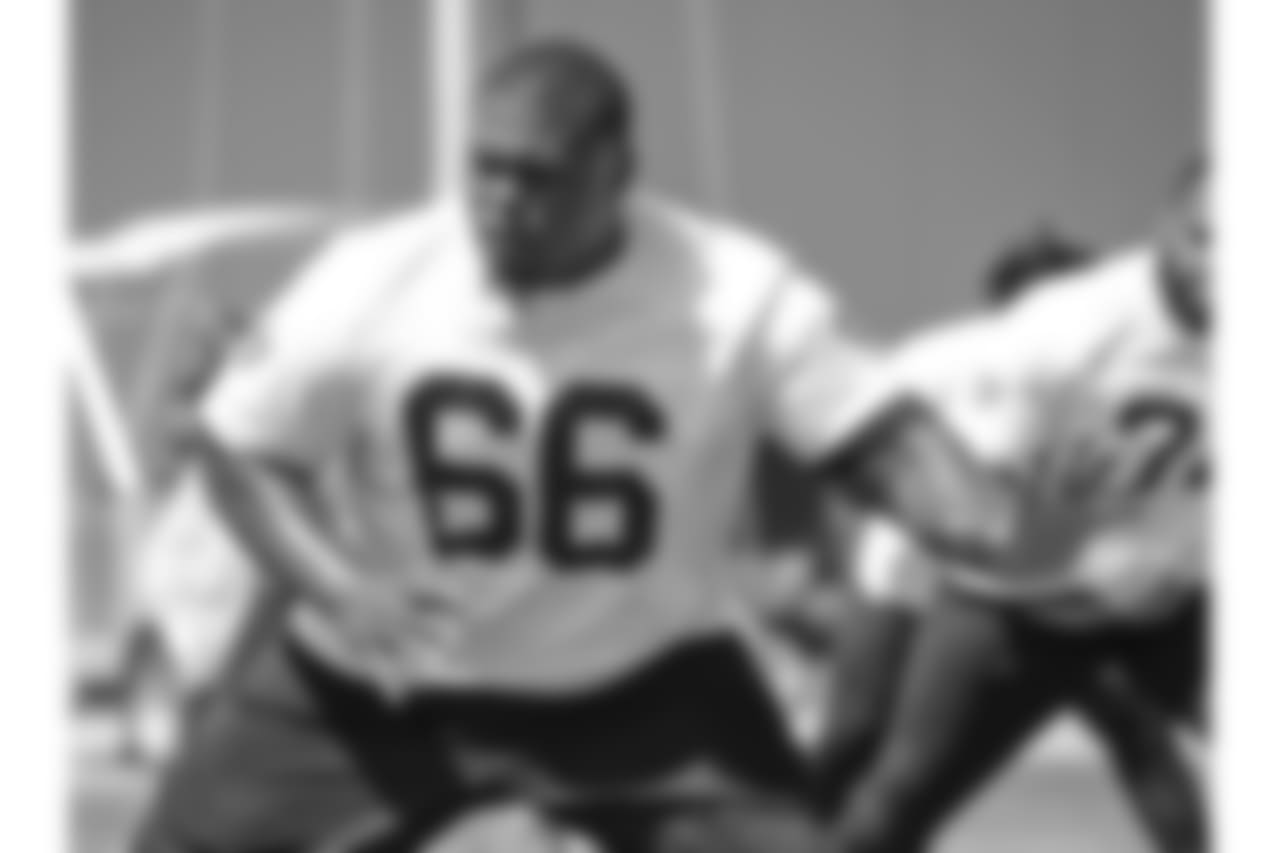 Oakland Raiders players and coaches at an offseason program at the Oakland Raiders Practice Facility, Monday, May 21, 2018, in Alameda, California.
