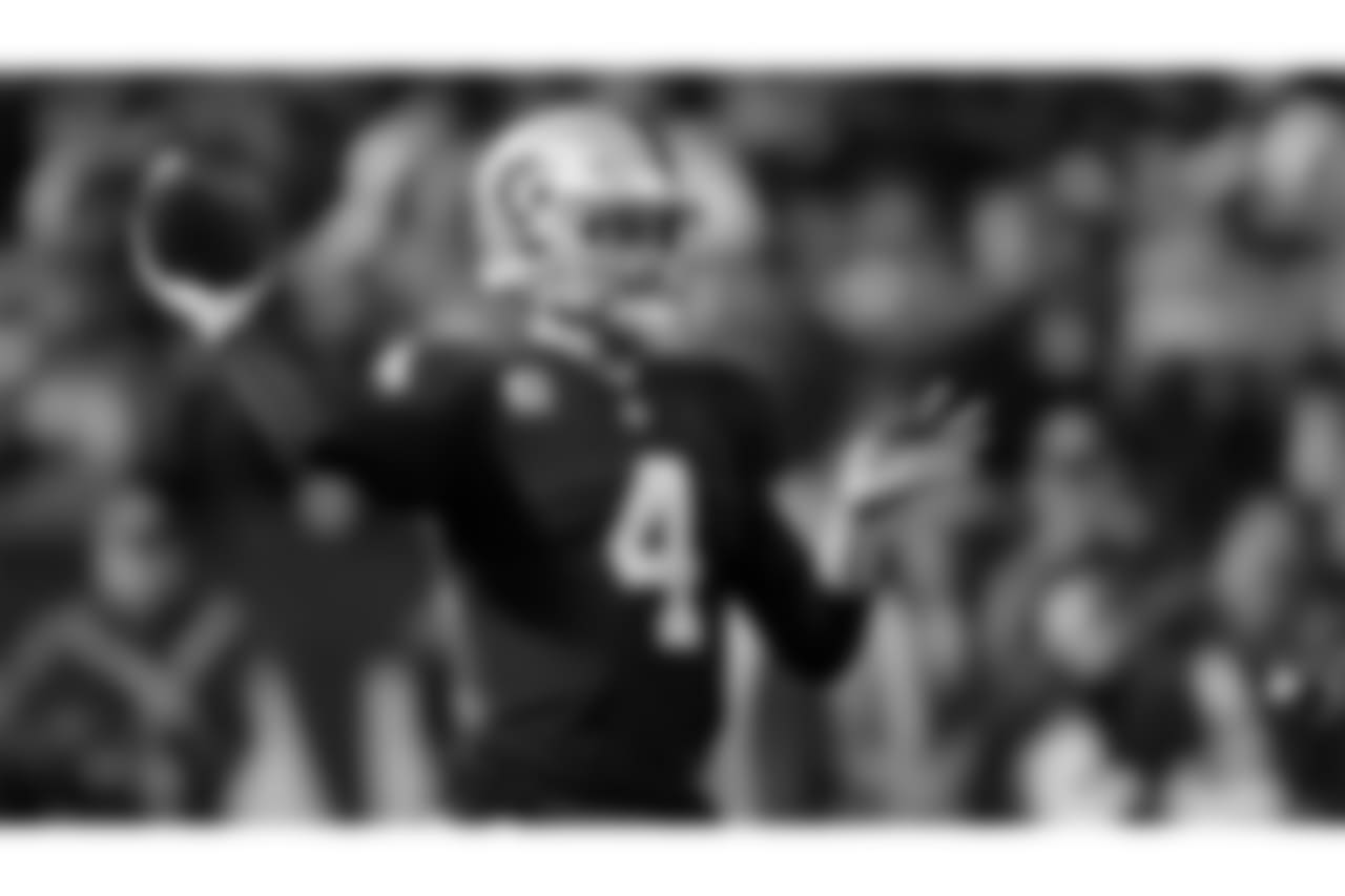 The Oakland Raiders regular season game against the Denver Broncos at Oakland-Alameda County Coliseum, Monday, December 24, 2018, in Oakland, California.