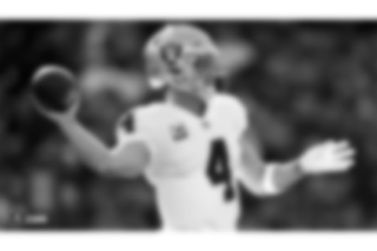 The Oakland Raiders regular season game against the Baltimore Ravens at M&T Bank Stadium, Sunday, November 25, 2018, in Baltimore, Maryland.