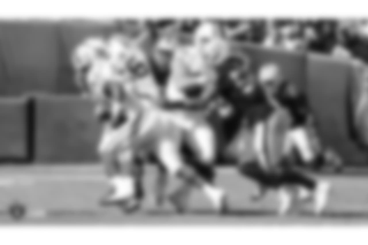 The Oakland Raiders regular season game against the Indianapolis Colts at Oakland-Alameda County Coliseum, Sunday, October 28, 2018, in Oakland, California.