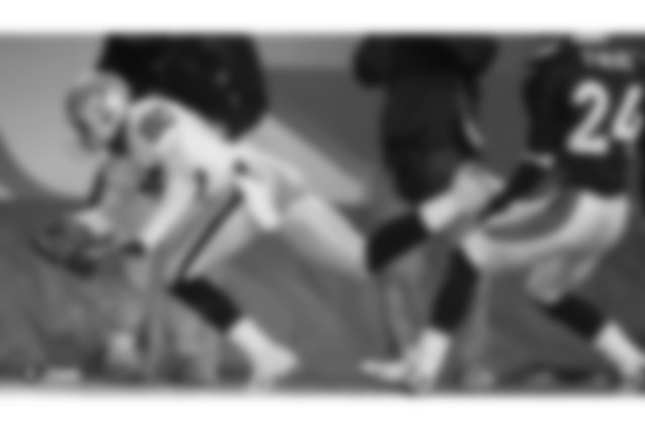 A series of photos from past contests between the Raiders and Broncos leading up to their last matchup in Week 2 of the 2018 season, which the Raiders lost 20-19.