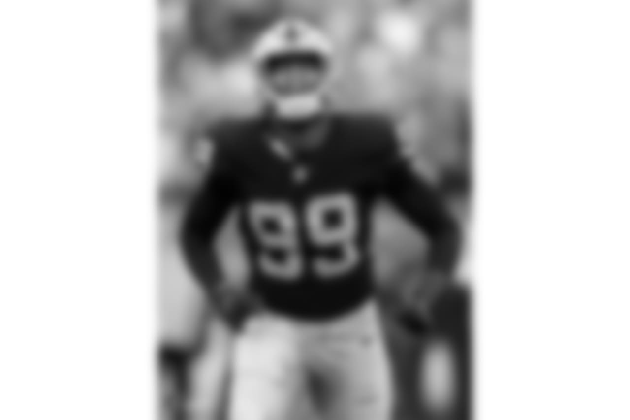 The Oakland Raiders regular season game against the Pittsburgh Steelers at Oakland-Alameda County Coliseum, Sunday, December 9, 2018, in Alameda, California. The Raiders won 24-21.