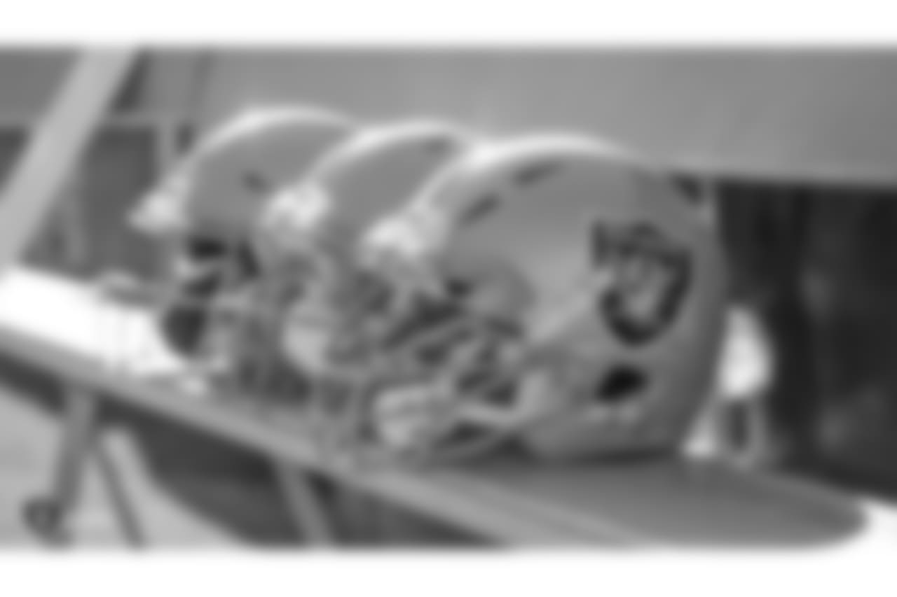 The Oakland Raiders regular season game against the Kansas City Chiefs at Oakland-Alameda County Coliseum, Sunday, December 2, 2018, in Alameda, California.