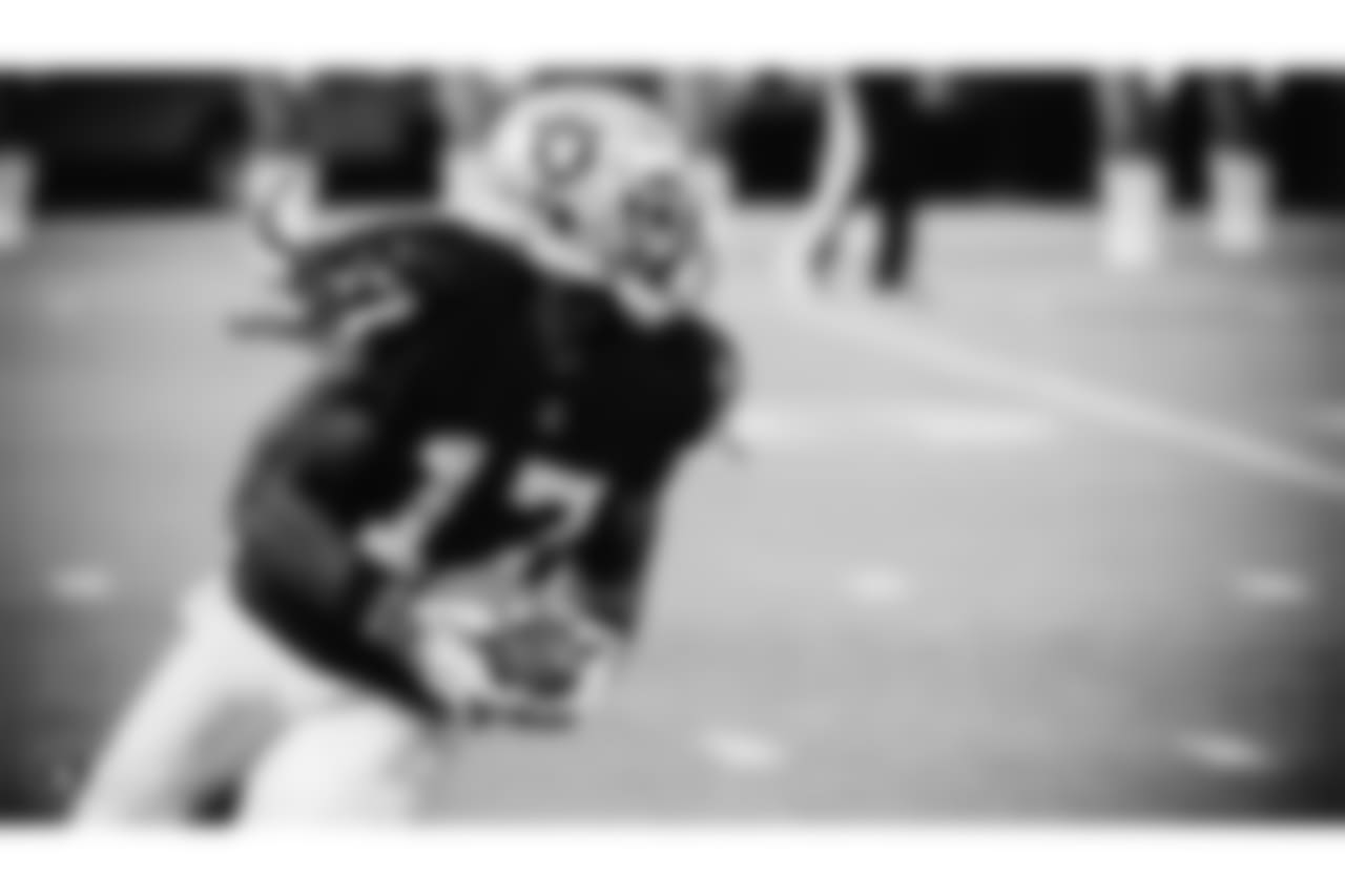 The Oakland Raiders regular season game against the Los Angeles Rams at Oakland-Alameda County Coliseum, Monday, September 10, 2018, in Oakland, California.