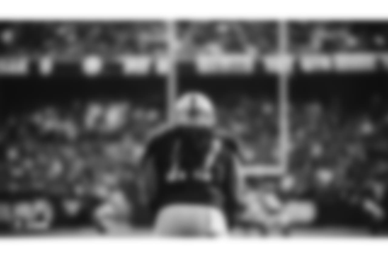 The Oakland Raiders regular season game against the Pittsburgh Steelers at Oakland-Alameda County Coliseum, Sunday, December 9, 2018, in Alameda, California. The Raiders won 24-21.