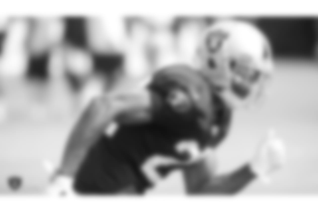 Oakland Raiders cornerback Rashaan Melvin (22) on the field for practice at 2018 Training Camp at The Oakland Raiders Napa Valley Training Complex, Friday, August 3, 2018, in Napa, California.