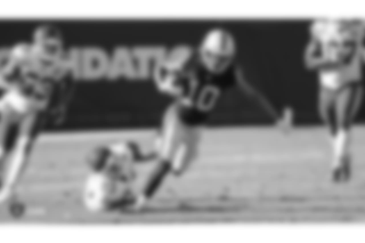 The Oakland Raiders regular season game against the Kansas City Chiefs at Oakland-Alameda County Coliseum, Sunday, December 2, 2018, in Alameda, California.