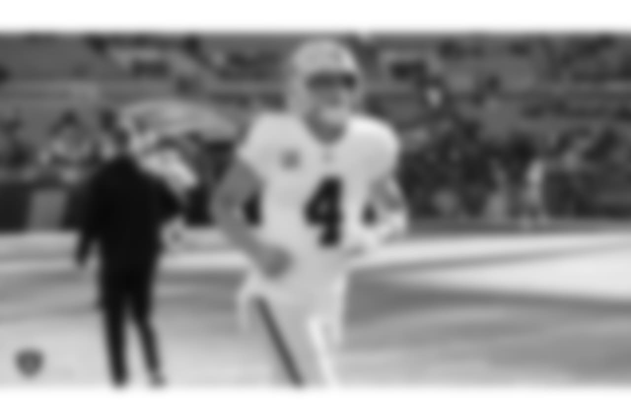 The Oakland Raiders regular season game against the Baltimore Ravens at M&T Bank Stadium, Sunday, November 25, 2018, in Baltimore, Maryland.