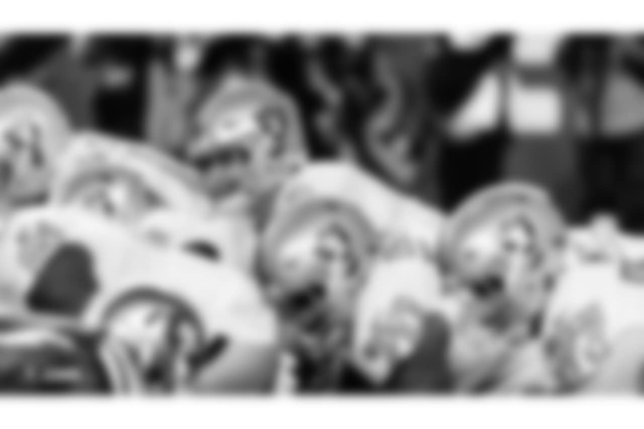 The Oakland Raiders regular season game against the San Francisco 49ers at Levi's Stadium, Thursday, November 1, 2018, in Santa Clara, California.