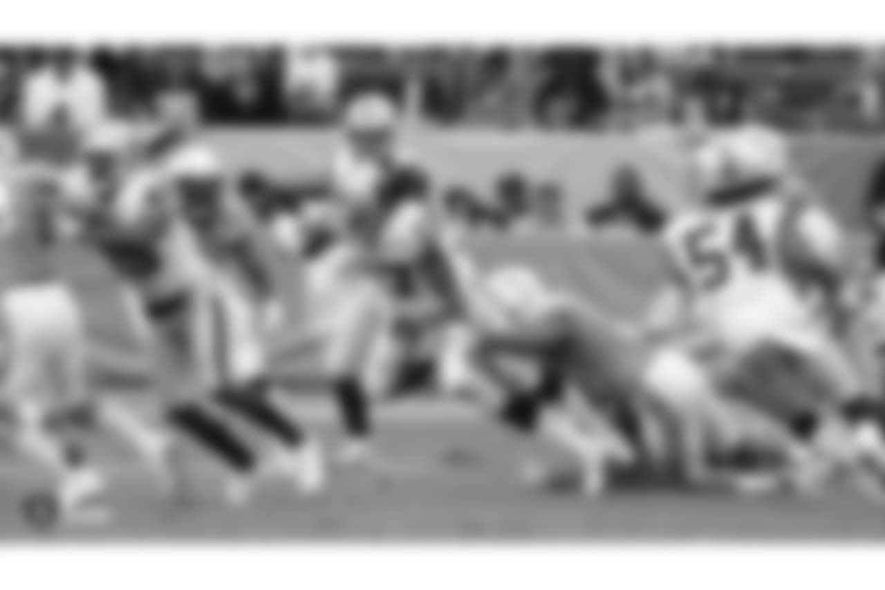 The Oakland Raiders regular season game against the Los Angeles Chargers at StubHub Center, Sunday, October 7, 2018, in Carson, California.