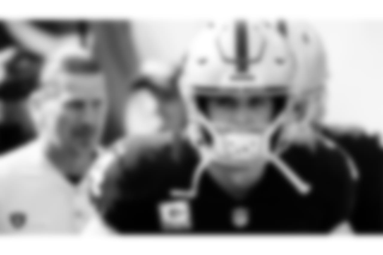 The Oakland Raiders regular season game against the Los Angeles Chargers at Oakland-Alameda County Coliseum, Sunday, November 11, 2018, in Oakland, California.